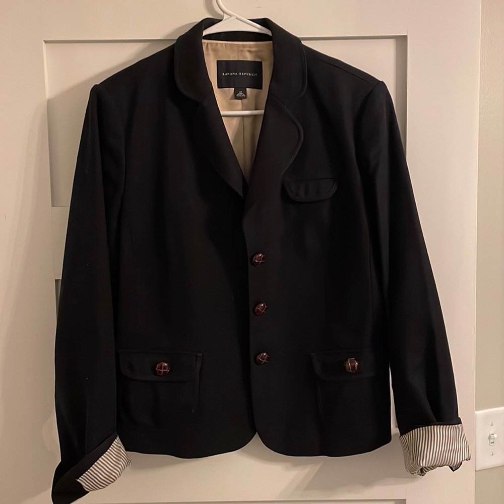 Black Banana Republic Blazer (12)
